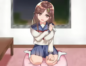 Page 35 of Kyonyuu JK-tachi to Renai Shitari H Shitari Shite Koukou Seikatsu o Okuru Game - preview thumbnail