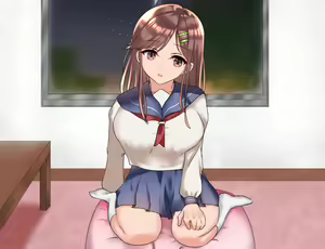 Page 36 of Kyonyuu JK-tachi to Renai Shitari H Shitari Shite Koukou Seikatsu o Okuru Game - preview thumbnail