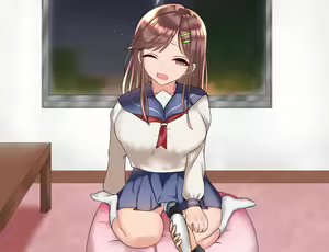 Page 42 of Kyonyuu JK-tachi to Renai Shitari H Shitari Shite Koukou Seikatsu o Okuru Game - preview thumbnail