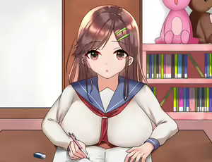 Page 59 of Kyonyuu JK-tachi to Renai Shitari H Shitari Shite Koukou Seikatsu o Okuru Game - preview thumbnail