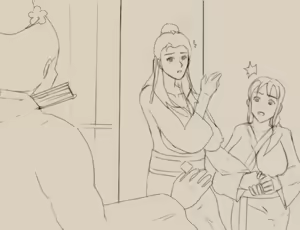Page 49 of NTRPG 水浒寝取传-珍贵CG(衙内强幸林娘子图) NTR Outlaws of the Marsh CG - preview thumbnail