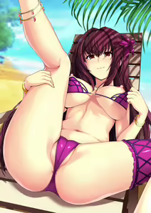 Page 2 of Mizugi Shishou to Koibito Ecchi Suru Hon. - preview thumbnail