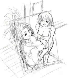 Page 1386 of Lucky Earth Library Soushuuhen - preview thumbnail