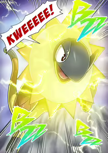 Page 4 of Evil Greninja x Heliolisk - preview thumbnail