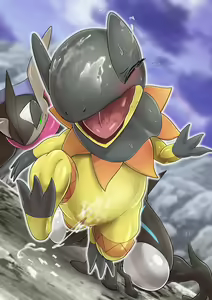Page 99 of Evil Greninja x Heliolisk - preview thumbnail