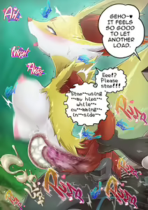 Page 57 of Evil Greninja x Delphox: The Fallen Flame Witch - preview thumbnail
