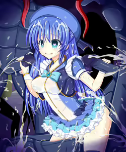 Page 50 of "Mahou Shoujo no Shukumei" Sapphire Souls - preview thumbnail