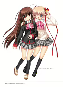 Page 52 of Little Busters! Ecstasy Perfect Visual Book - preview thumbnail
