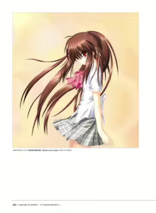 Page 57 of Little Busters! Ecstasy Perfect Visual Book - preview thumbnail