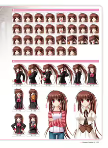 Page 67 of Little Busters! Ecstasy Perfect Visual Book - preview thumbnail