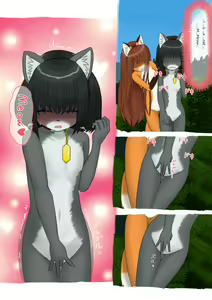 Page 50 of Summer, Sunny, Two Girls... Outdoor in Animal Body Painting... - preview thumbnail