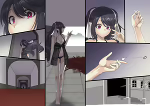 Page 186 of Bishoujo Vampire ni Bonyuu Drink Bar ni Sareru Hanashi - preview thumbnail