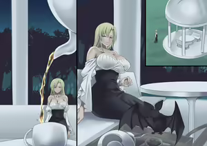 Page 326 of Bishoujo Vampire ni Bonyuu Drink Bar ni Sareru Hanashi - preview thumbnail