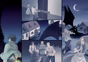 Page 454 of Bishoujo Vampire ni Bonyuu Drink Bar ni Sareru Hanashi - preview thumbnail