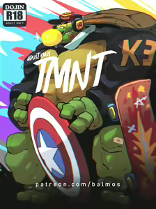 Troublesome Mutant Ninja Turtle HD — hentai manga cover on Fhentai