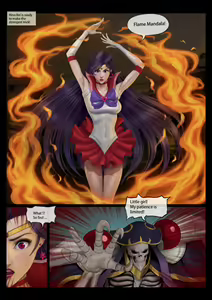 Page 13 of Sailor Mars feather fanbox COMPLETE - preview thumbnail