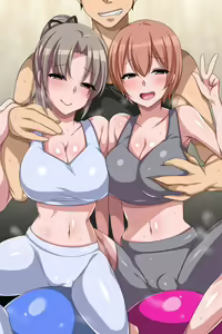 Page 3 of Netorare Inko Training ~ Mucchiri Kyonyu Bijo no Wear o Muite Eroero Training! - preview thumbnail