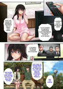 Page 22 of Kare to Watashi to Tenchou no Shinya Kinmu 3 - preview thumbnail