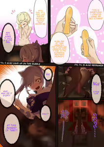 Page 12 of Genshin Impact doujin -Keqing+Ganyu Full version Part 1 + Part 2 - preview thumbnail