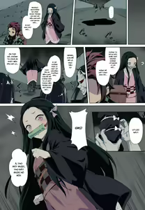 Moshi Nezuko ga Warui Hito ni Tsukamattara... — hentai manga cover on Fhentai