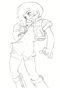 Page 11 of Rough Sketches - preview thumbnail