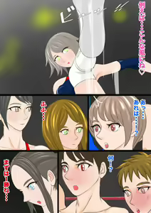 Page 17 of Gyaku Ryona Koukou Pro Wres-bu 1 ~Azato Kawaii Joshi vs Junjou Danshi~ - preview thumbnail