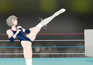 Page 76 of Gyaku Ryona Koukou Pro Wres-bu 1 ~Azato Kawaii Joshi vs Junjou Danshi~ - preview thumbnail