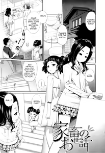 Kachiku no Osewa | Caring for pets — hentai manga cover on Fhentai