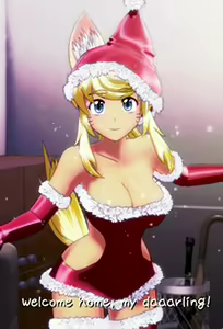 Liru - Wolf Girl With You - Christmas Extra — hentai manga cover on Fhentai