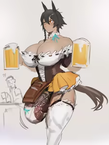 Page 10 of Nanaju. Rock. Mare-stallion + Kurogane Chichiushi + Elf Reiko - preview thumbnail