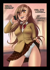 Page 13 of I Was Caught Masturbating by My Maid and She Locked Me in a Chastity Belt! - preview thumbnail