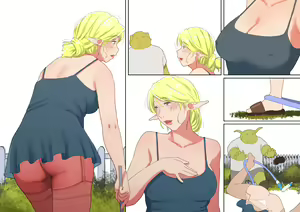 Page 73 of Elf Tsuma to Orc no Rinjin - preview thumbnail