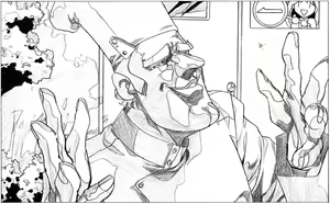 Page 71 of Funny Bee the space phantom thief - preview thumbnail