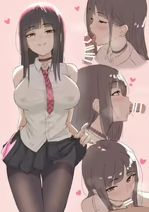 Page 3 of 黒髪パッツンフェラ - preview thumbnail