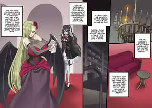 Page 214 of Bishoujo Vampire ni Bonyuu Drink Bar ni Sareru Hanashi | Turned into a Breast Milk Fountain by a Beautiful Vampire - preview thumbnail