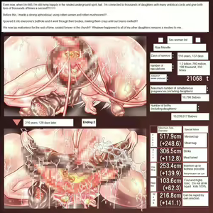 Page 203 of 300-nenkan 1-byou mo Yasumazu Okasare Tsuzuke 20-manko no Ranshi o Tsukai Tsukusareta Shussanbukuro Majo - preview thumbnail