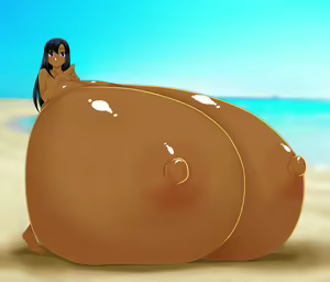 Page 108 of Long Black Haired Girl and Short Black Haired Girl Big Breasts Super Milk Mini CG Collection - preview thumbnail