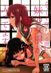 Doushite Neteiru Aida ni Imouto no Nyokon ga Watashi no Nyoin ni Haittemasu no!? — hentai manga cover on Fhentai