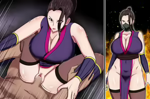 Page 388 of Kunoichi Sange Shukun o Omoinagara Muzan ni Chirihateru Onna Shinobi - preview thumbnail