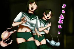 Page 67 of Mysterious Tan-Invisible Shadow of Abandoned School Building-Carnal Grudge Approaching Two Uniform Beautiful Girls - preview thumbnail