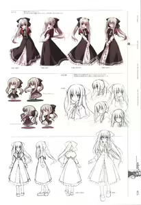 Page 27 of eden* visual fanbook - preview thumbnail