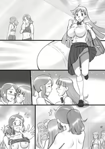 Page 54 of Girl on Mom Himitsu no  Bust Lesson - preview thumbnail