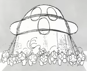 Page 164 of Rance 1.2.3 Genga Settei Shiryou - preview thumbnail
