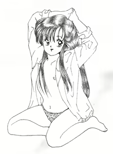 Page 56 of Rance 1.2.3 Genga Settei Shiryou - preview thumbnail