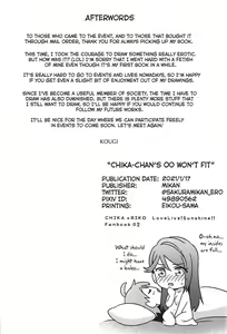 Page 33 of Chika-chan no ○○ ga Hairanai | Chika-chan's ○○ Won't Fit - preview thumbnail