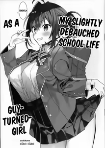Nyotaika Shita Ore no Chotto Tadareta Gakusei Seikatsu | My Slightly Debauched School Life as a Guy-Turned Girl — hentai manga cover on Fhentai