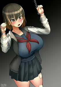 Page 3 of Tairitsu Suru Furyou Group ni Tsukamatte Shimatta Futanari Yankee Musume - preview thumbnail