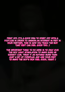 Page 4 of Oshiemasu, Ashidorei e no Otoshikata | Allow me to teach you the proper way of degrading someone into becoming a foot slave - preview thumbnail