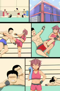 Page 3 of カエリウチ 或る女格闘家の悲劇 - preview thumbnail