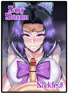 Sailor Kochou Shinobu - Yoru no Bu Shaburi Houdai! — hentai manga cover on Fhentai
